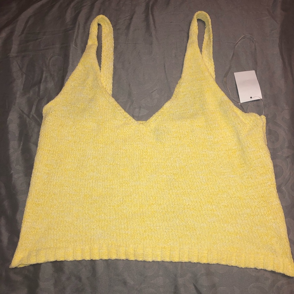 Knitted Crop Top